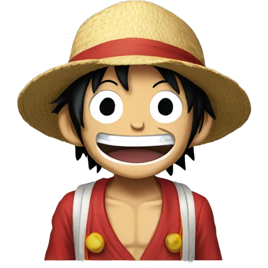 Luffy d monkey emoji
