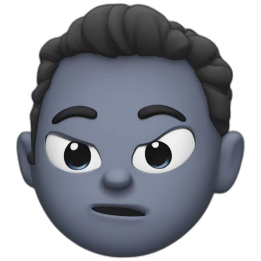 Bombastic side eye emoji
