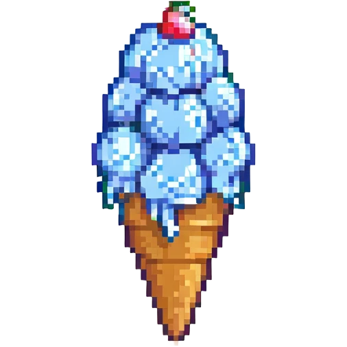 a scoop of ice cream emoji