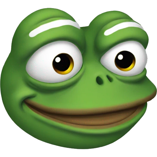 Pepe frog emoji