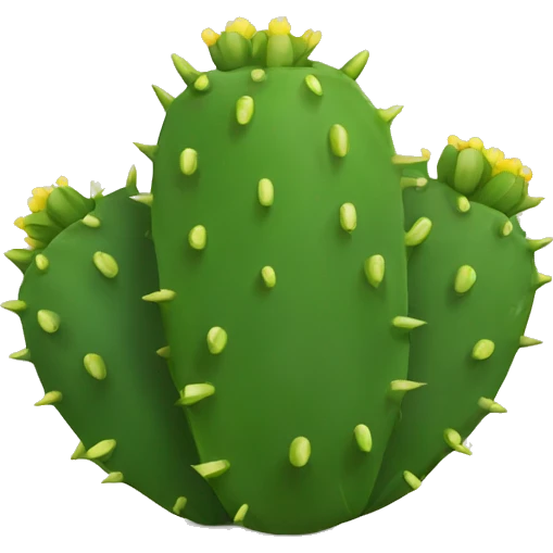 round Nopal emoji