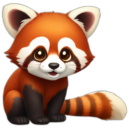red panda emoji