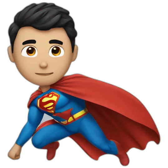 Super man emoji