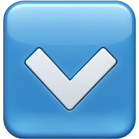 check mark button square emoji