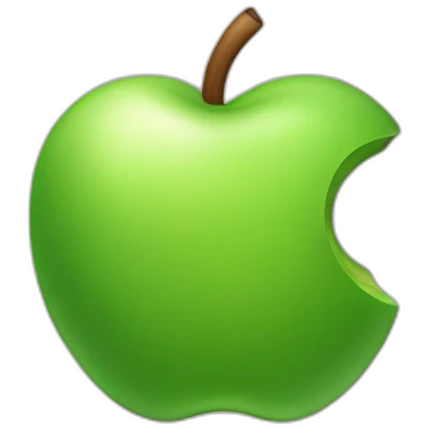 Apple logo emoji