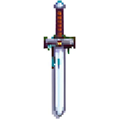 pixel art sword emoji