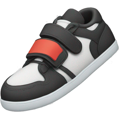 sneakers with velcro hook and loop fastener emoji