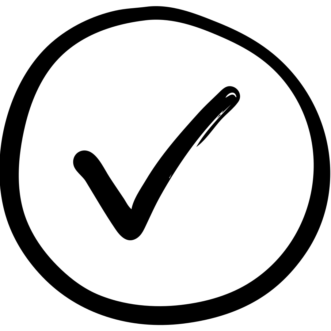 checkbox with check mark inside a circle emoji