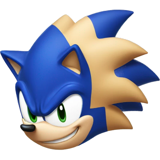 sonic the hedgehog emoji