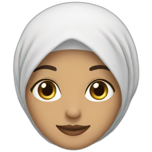 hijabi dan emoji