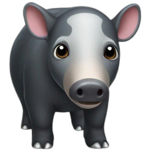 Malayan Tapir emoji