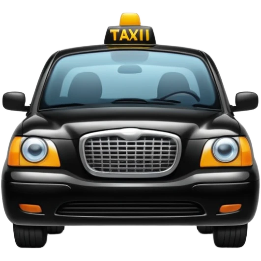 black taxi emoji
