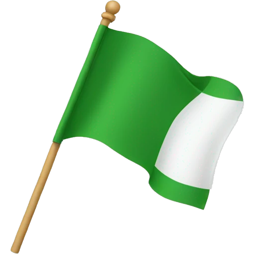 green flag emoji