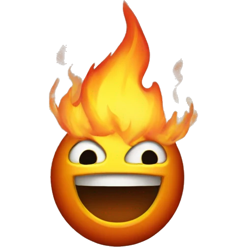 도파민 with fire emoji