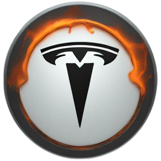 Tesla logo emoji
