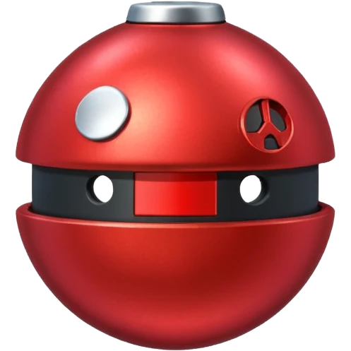 Bomb button emoji