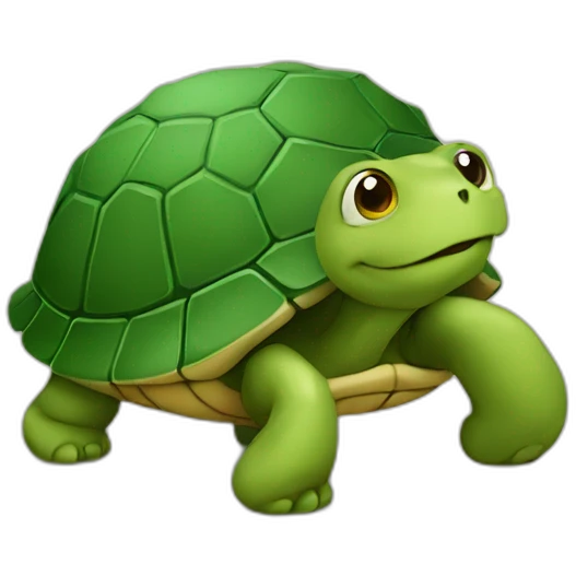 Chat sur tortue emoji