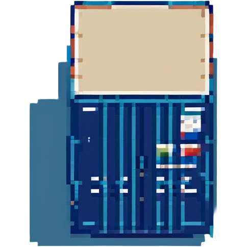 shipping container emoji