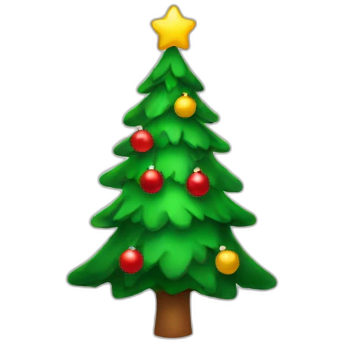 christmas tree emoji