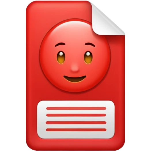 Document Verified RED emoji