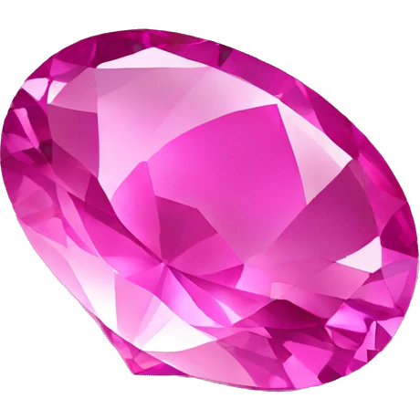 pink sapphire stone emoji