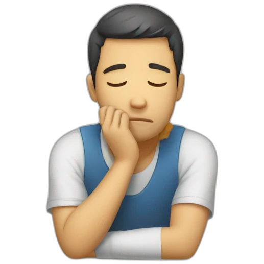tired card emoji