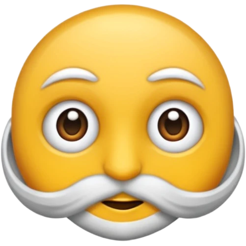 Mutlu yuvarlak yüz sarı emoji