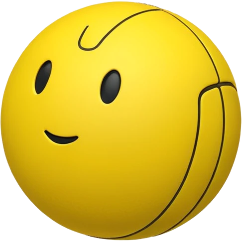 The Hopper Ball Yellow Toy emoji