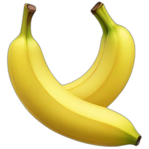 smart banana emoji