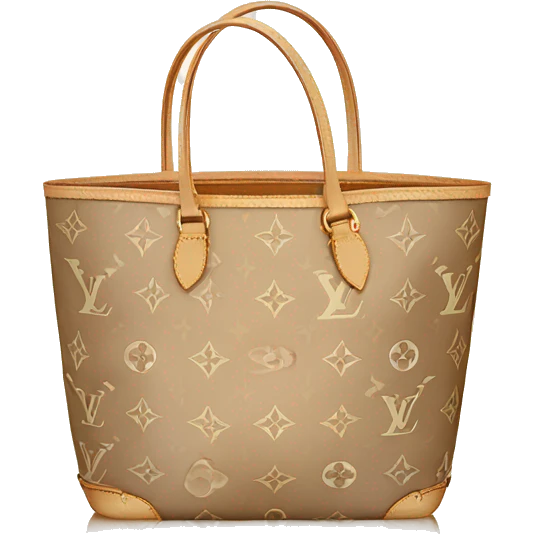 beige louis vuitton tote emoji
