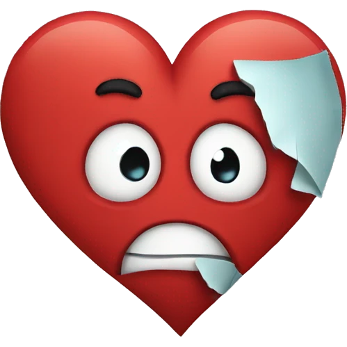 broken heart emoji