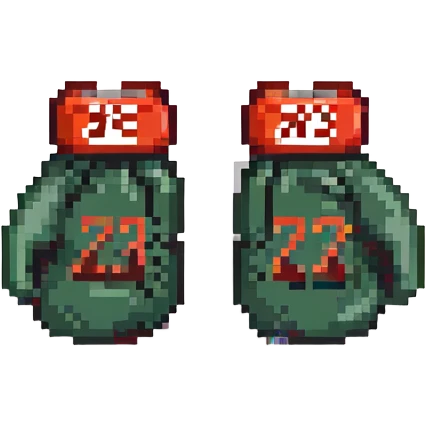 боксерские перчатки с надписью "23", no background emoji