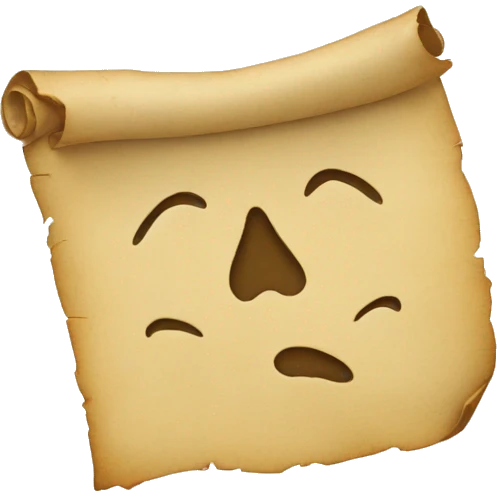parchment emoji