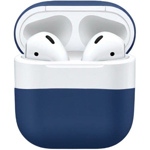 navi blue 
airpods emoji