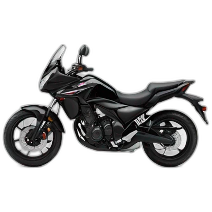 Honda cb500x color black emoji