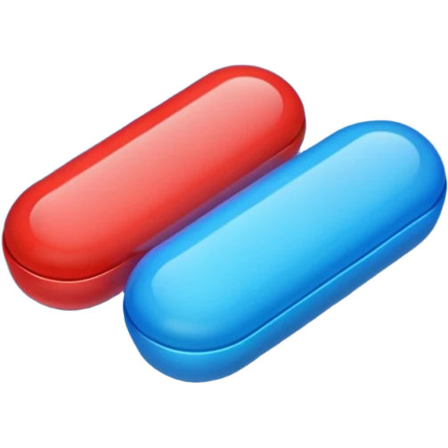 пігулка червоно синя emodji emoji