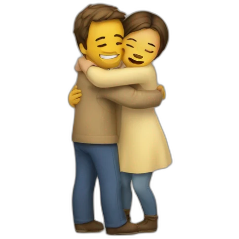 Hug emoji