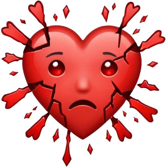 heart broken emoji