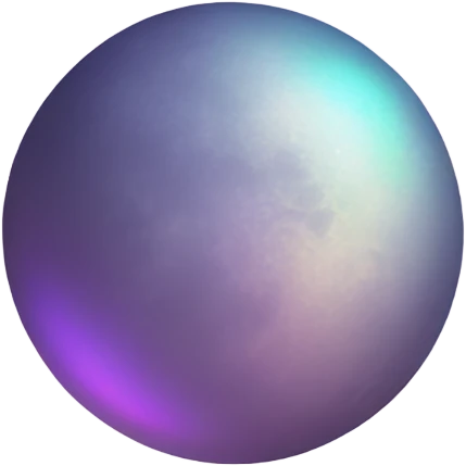 iridescent moon emoji