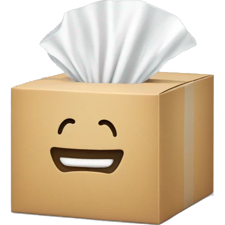 Dryer sheet box  emoji