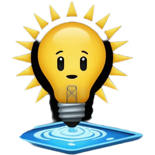 "Ideas" in a tarpit, just like how dinosaurs died in the tarpit, but the main character is that "idea" emoji