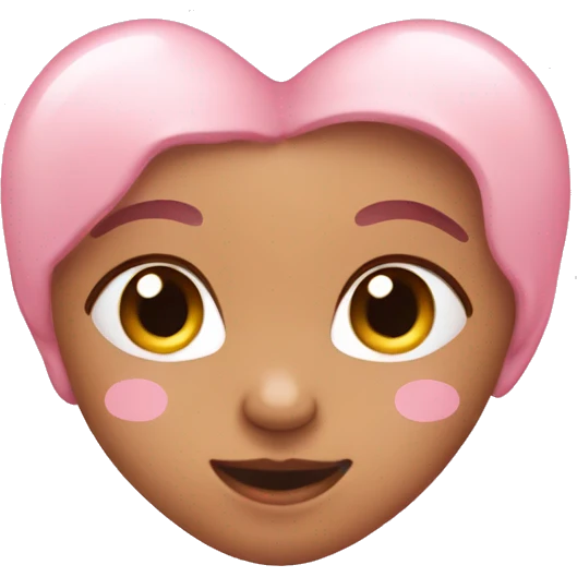 baby pink heart emoji