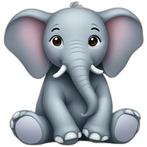 Elephant Sitting emoji