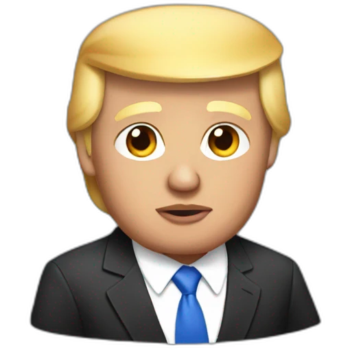 Donald Trump nine months pregnant emoji