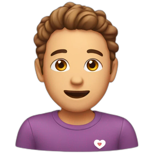 Balzam in heart emoji