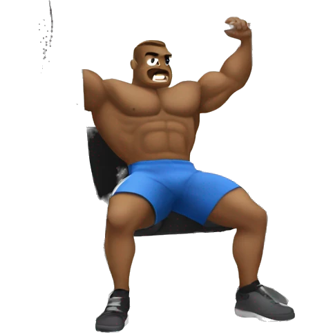 Bench press emoji