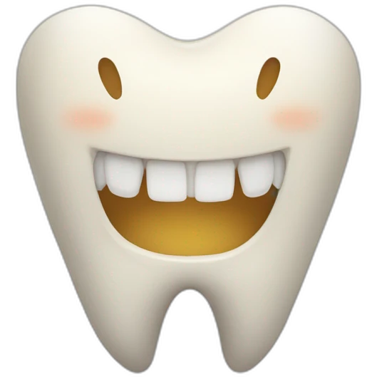 Teeth withening emoji
