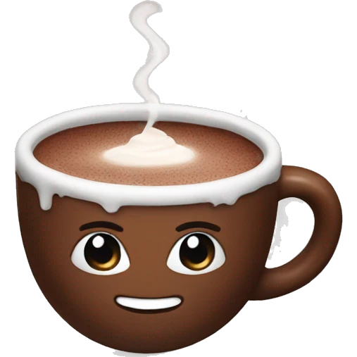 hot chocolate  emoji