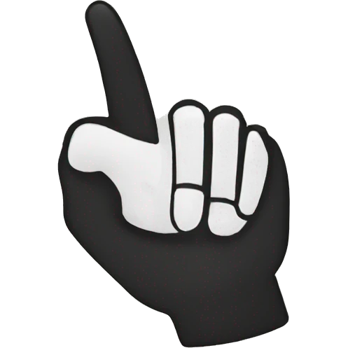 voting finger with ink emoji