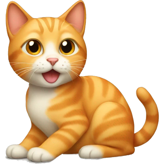 light orange cat emoji